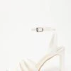 White Strappy Heeled Sandals -Chic Summer Shop 00100032964 ZM