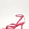 Pink Square Toe Heeled Sandal 2 Pink Square Toe Heeled Sandal -Chic Summer Shop 00100032979 ZM
