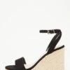 Black Woven Wedges 2 Black Woven Wedges -Chic Summer Shop 00100033297 ZM