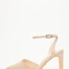 Wide Fit Nude Court Heels