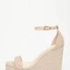 Rose Gold Shimmer Platform Wedges 1 Rose Gold Shimmer Platform Wedges -Chic Summer Shop 00100034582 ZM