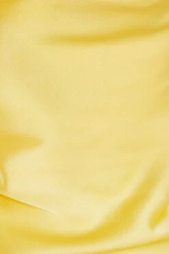 Yellow Satin Mini Dress 13 Yellow Satin Mini Dress -Chic Summer Shop 00100034722 ZS