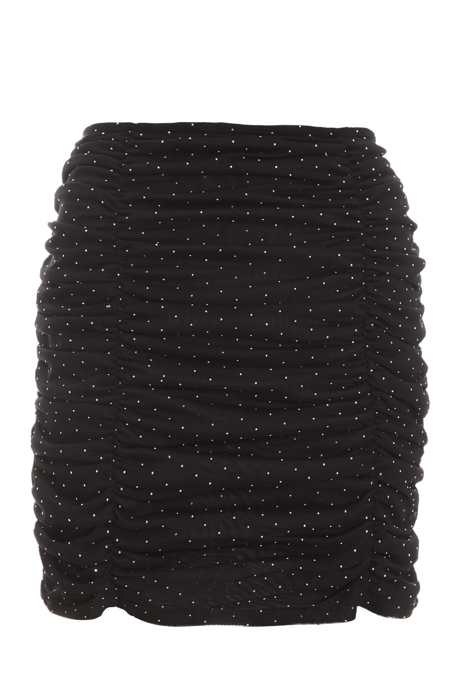 Black Diamante Mesh Mini Skirt 3 Black Diamante Mesh Mini Skirt