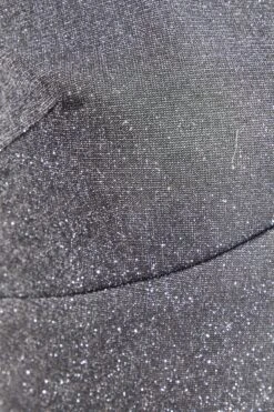 Silver Glitter Crop Top -Chic Summer Shop 00100035841 ZS