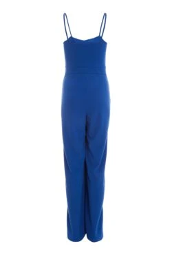 Royal Blue Cut Out Palazzo Jumpsuit 12 Royal Blue Cut Out Palazzo Jumpsuit -Chic Summer Shop 00100036456 ZB