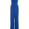 Royal Blue Cut Out Palazzo Jumpsuit -Chic Summer Shop 00100036456 ZM