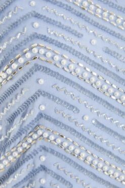 Blue Beaded Crop Top 13 Blue Beaded Crop Top -Chic Summer Shop 00100036839 ZS