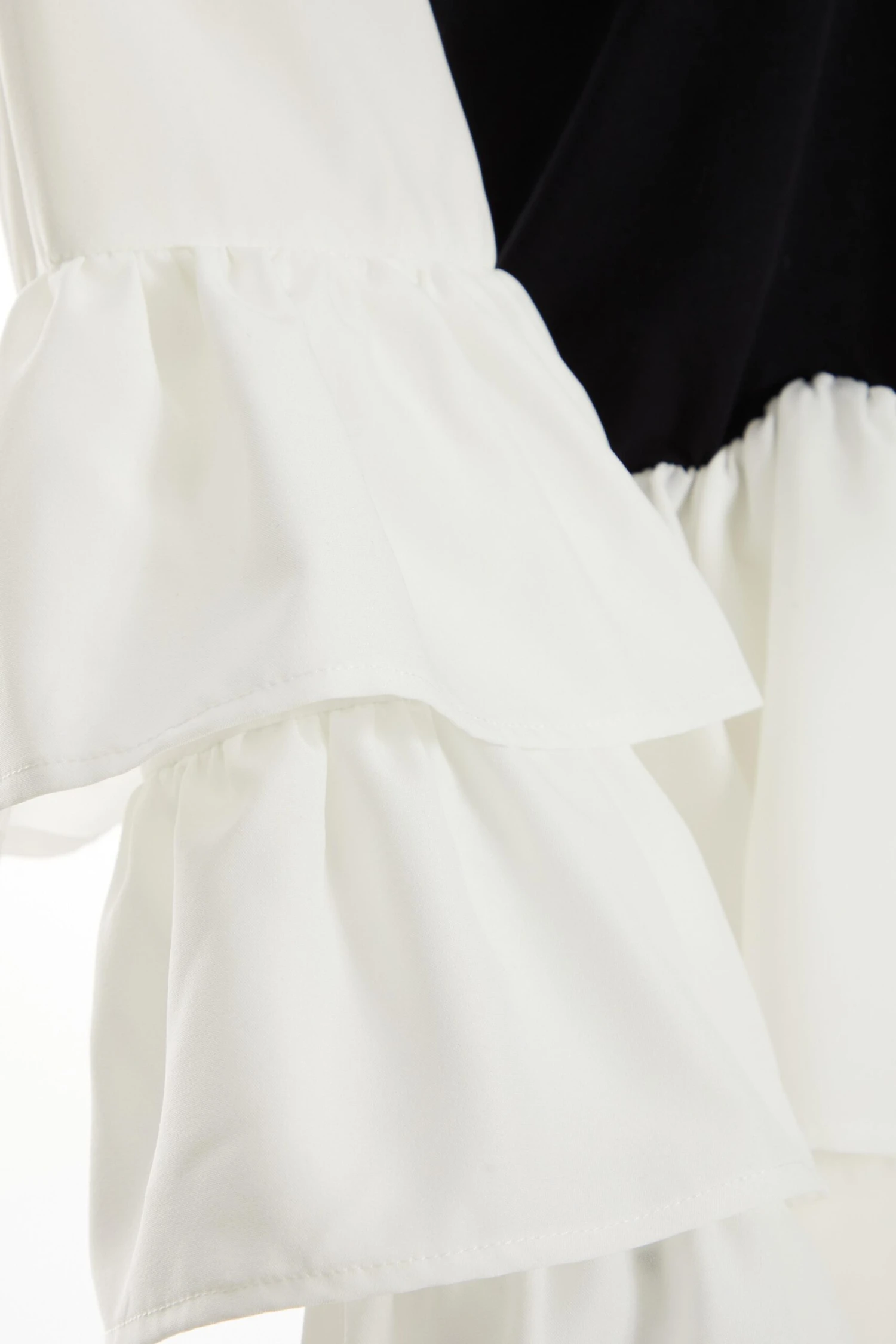 White Corcet Style Frill Shirt 8 White Corcet Style Frill Shirt - Image 6