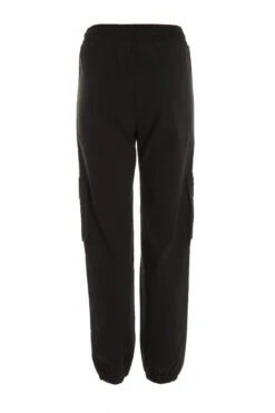 Black Tie Waist Cargo Trousers 12 Black Tie Waist Cargo Trousers -Chic Summer Shop 00100037189 ZB