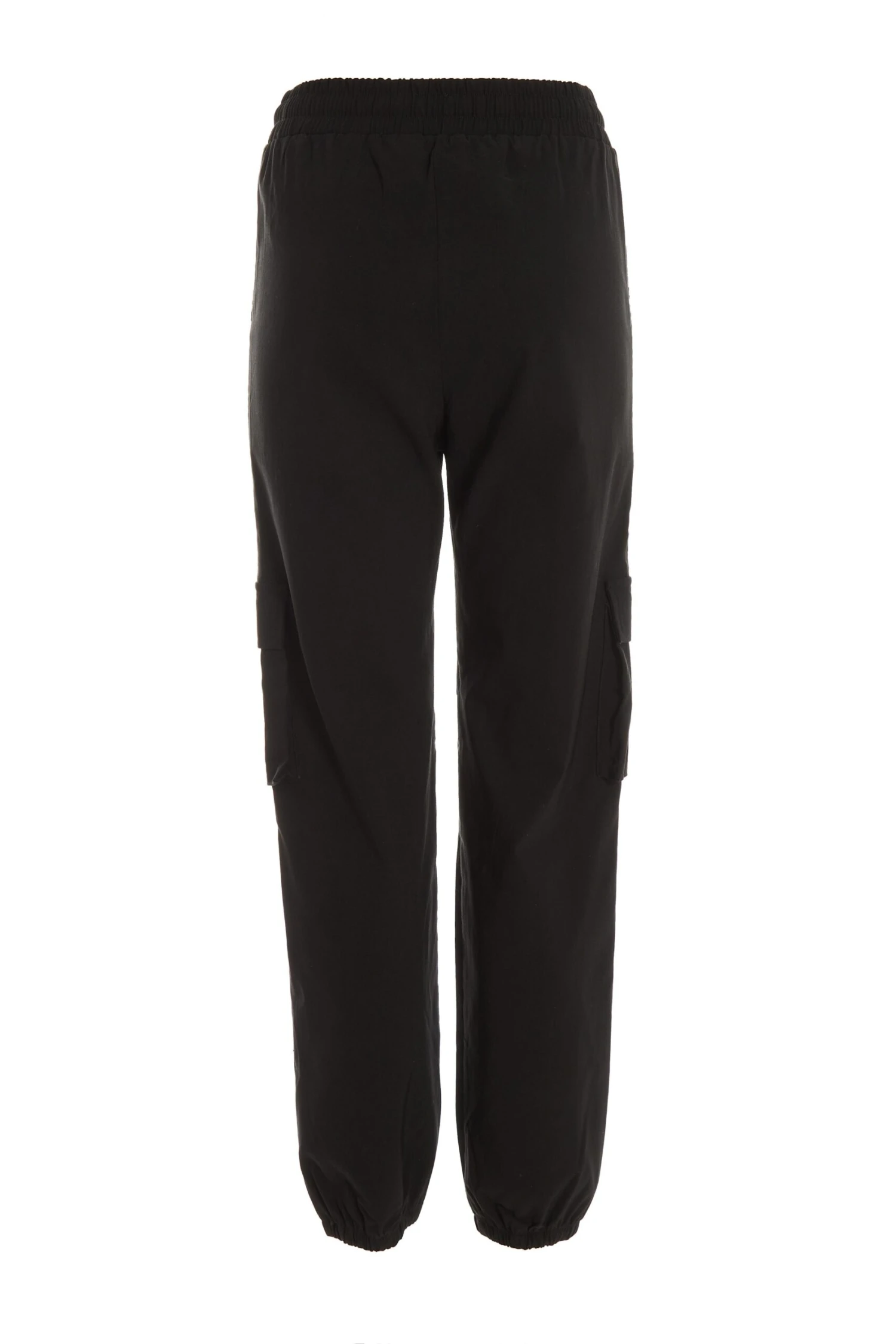 Black Tie Waist Cargo Trousers 7 Black Tie Waist Cargo Trousers - Image 5