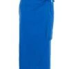 Royal Blue Satin Wrap Midi Skirt 2 Royal Blue Satin Wrap Midi Skirt -Chic Summer Shop 00100037212 ZM