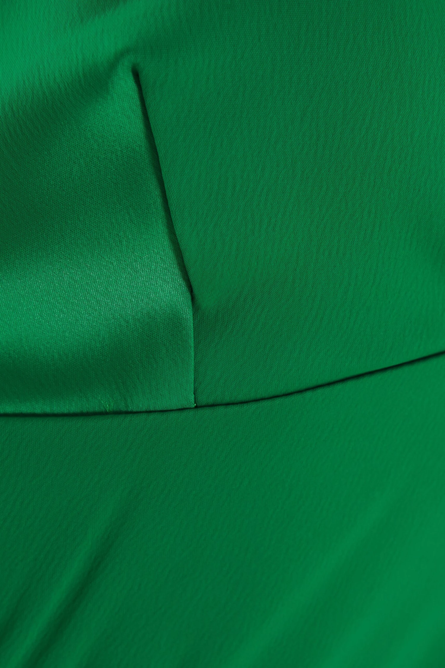 Green Satin Tie Back Crop Top 8 Green Satin Tie Back Crop Top - Image 6