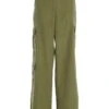 Khaki Cargo Palazzo Trousers -Chic Summer Shop 00100037222 ZM
