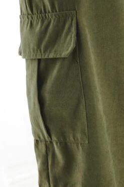 Khaki Cargo Palazzo Trousers -Chic Summer Shop 00100037222 ZS