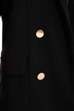 Black Buttoned Blazer 13 Black Buttoned Blazer -Chic Summer Shop 00100037328 ZS
