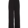 Black Button Palazzo Trousers -Chic Summer Shop 00100037329 ZM