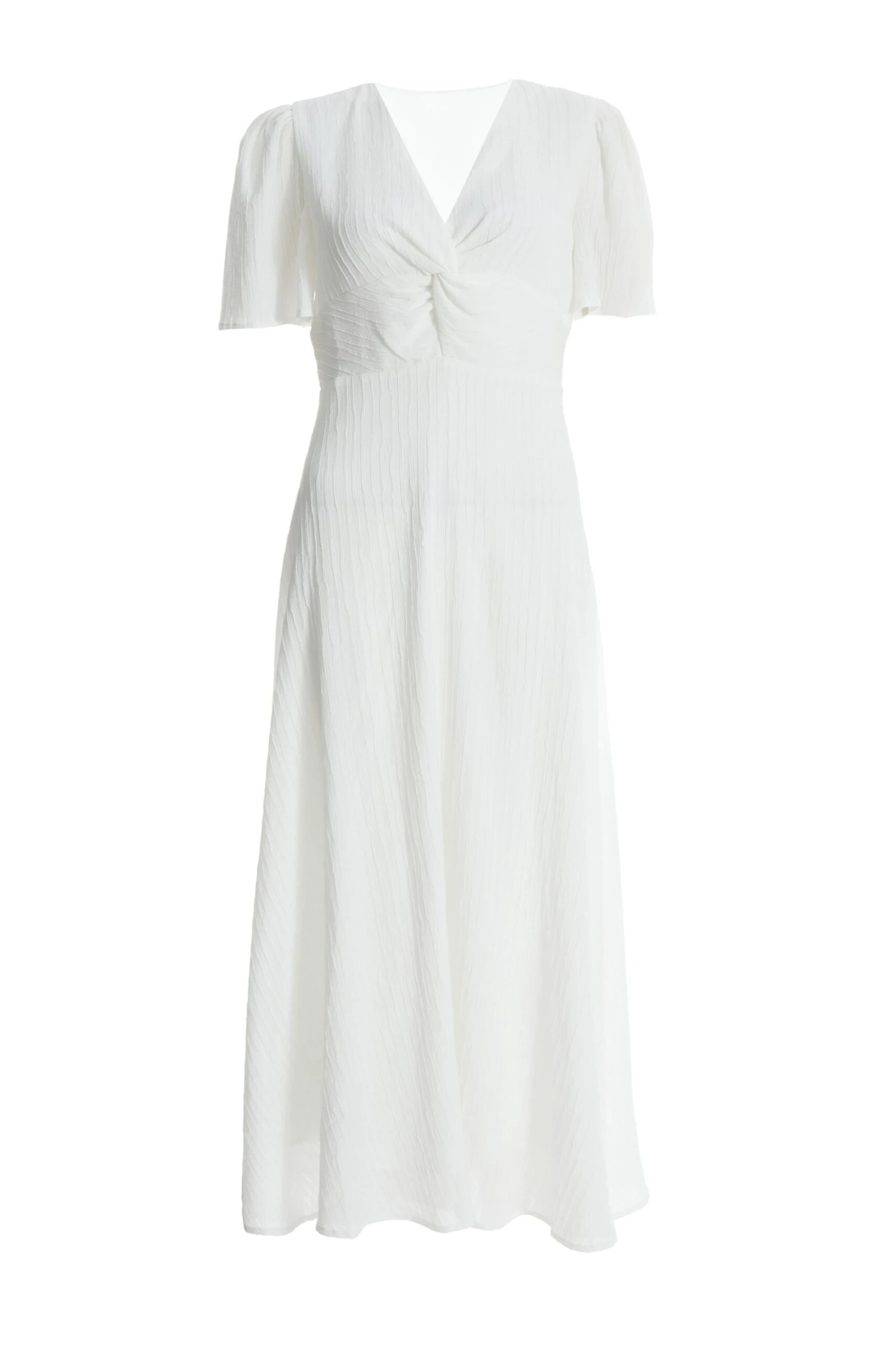 Cream Puff Sleeve Midi Dress 3 Cream Puff Sleeve Midi Dress