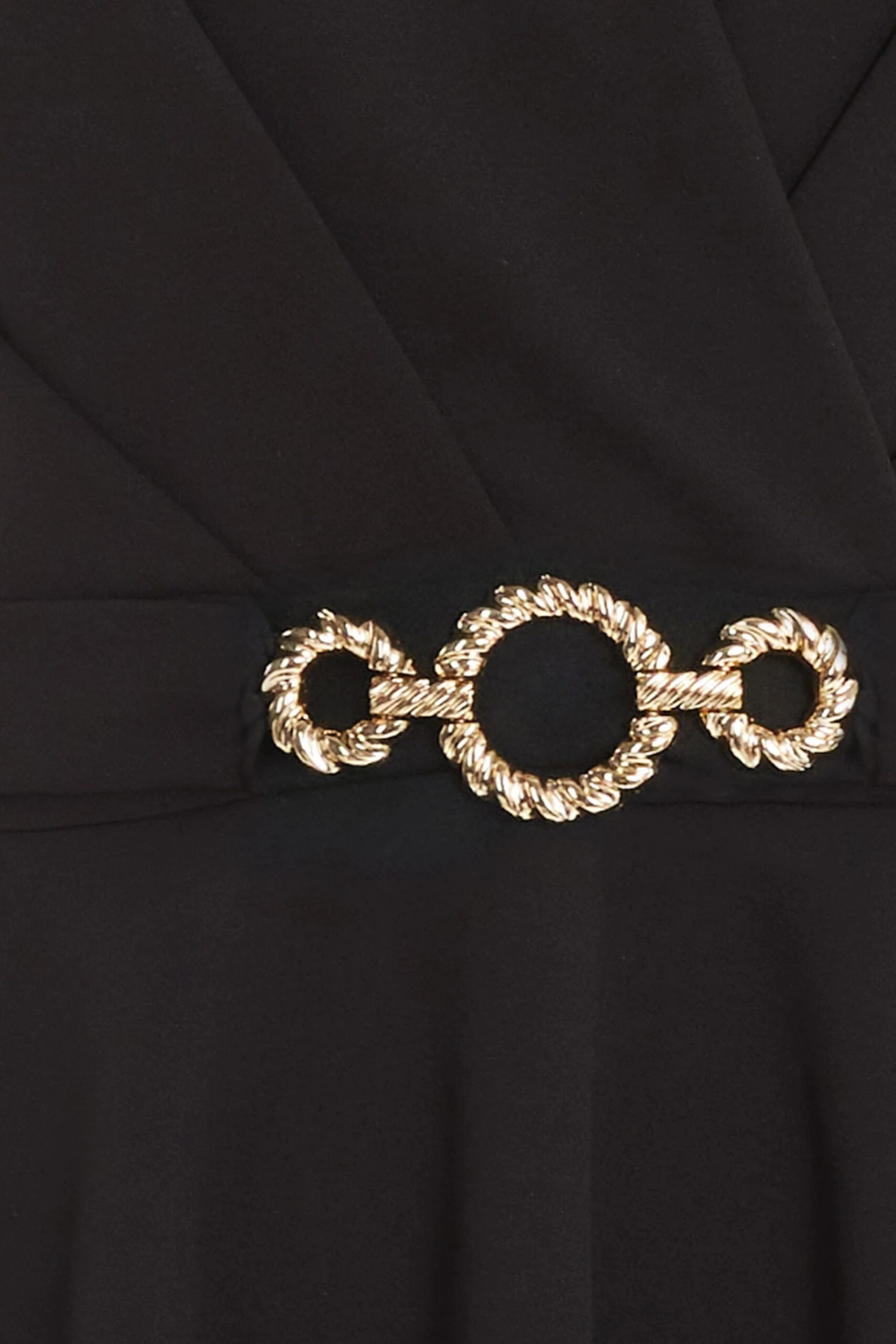 Black Chiffon Sleeve Peplum Top 8 Black Chiffon Sleeve Peplum Top - Image 6