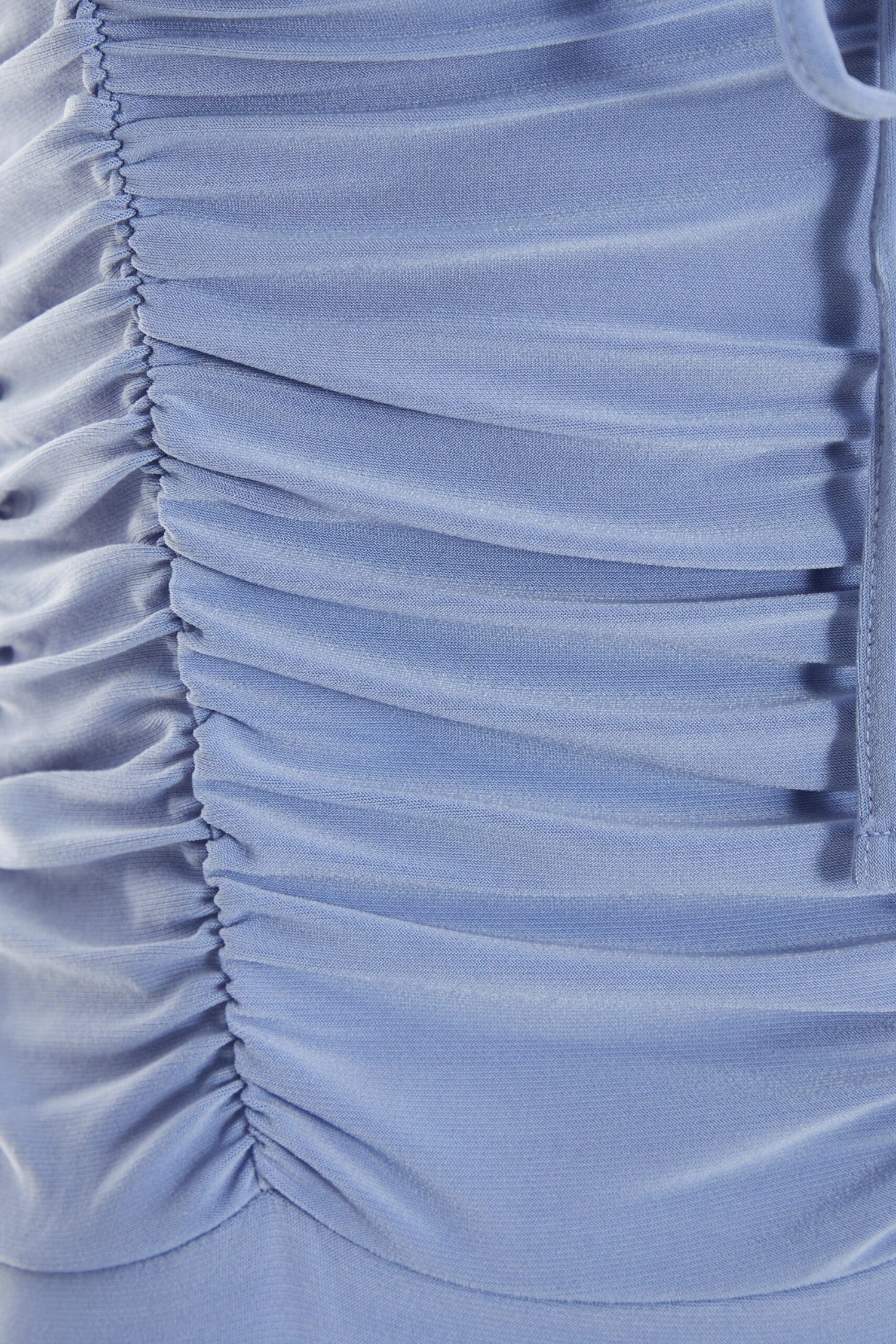 Pale Blue Lace Up Ruched Bodysuit 8 Pale Blue Lace Up Ruched Bodysuit - Image 6