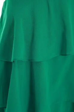 Green Halter Neck Skater Dress -Chic Summer Shop 00100037905 ZS