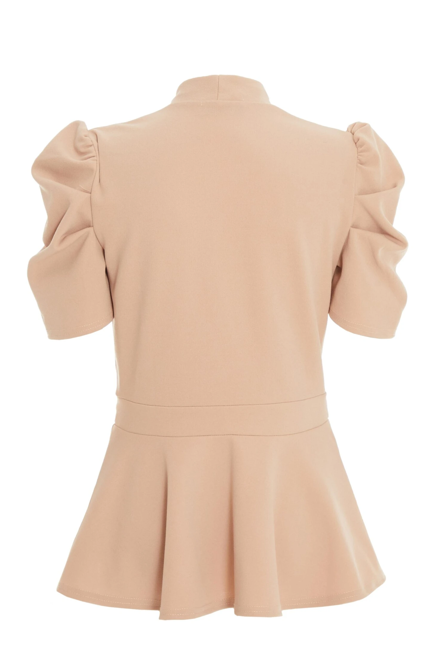 Stone Pleated Peplum Top 7 Stone Pleated Peplum Top - Image 5