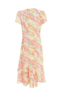 Multicoloured Animal Print Midi Dress 12 Multicoloured Animal Print Midi Dress -Chic Summer Shop 00100038031 ZB