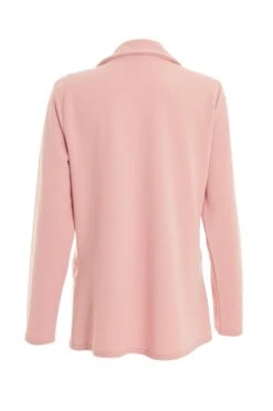 Pink Buttoned Blazer -Chic Summer Shop 00100038049 ZB