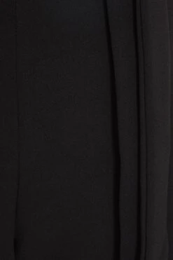 Black Halter Neck Culotte Jumpsuit 13 Black Halter Neck Culotte Jumpsuit -Chic Summer Shop 00100038082 ZS