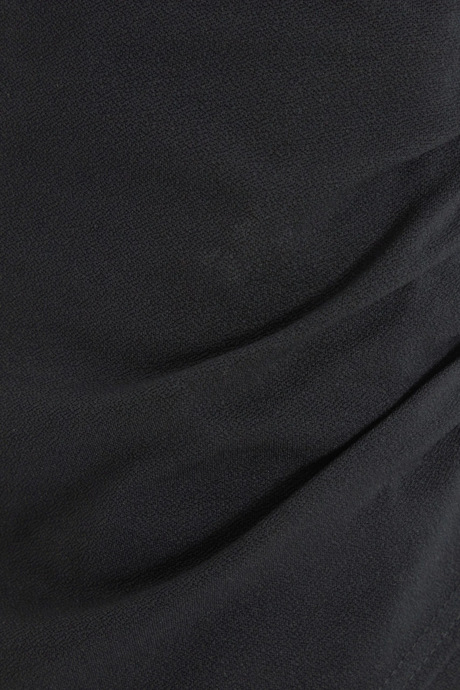 Black Ruched Wrap Mini Skirt 5 Black Ruched Wrap Mini Skirt - Image 3