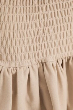 Stone Ruched Frill Mini Skirt -Chic Summer Shop 00100038134 ZS
