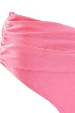 Pink High Waist Bikini Bottoms -Chic Summer Shop 00100038157 ZS