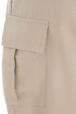 Stone Zip Detail Cargo Trouser 13 Stone Zip Detail Cargo Trouser -Chic Summer Shop 00100038270 ZS