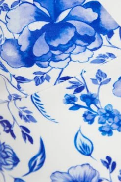 White Floral Crop Top -Chic Summer Shop 00100038278 ZS