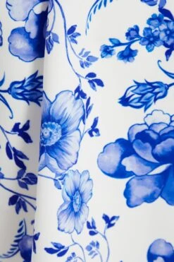 White Floral Floaty Shorts 13 White Floral Floaty Shorts -Chic Summer Shop 00100038280 ZS