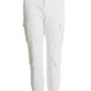 White Cargo Trousers -Chic Summer Shop 00100038340 ZM