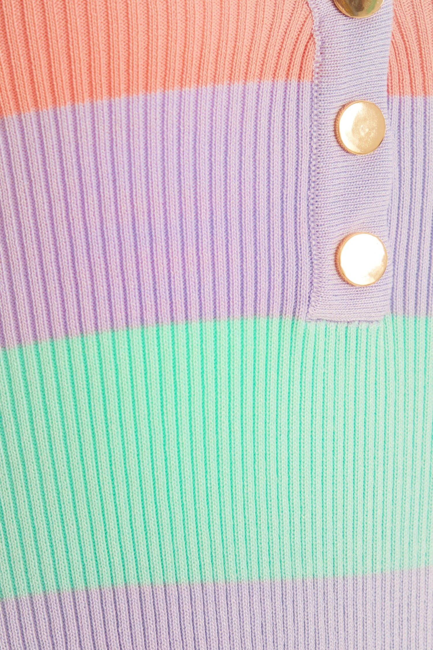 Multicoloured Stripe Knitted Bodysuit 8 Multicoloured Stripe Knitted Bodysuit - Image 6