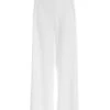 White Palazzo Trousers