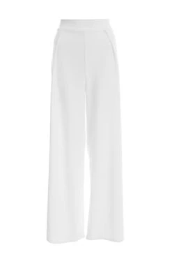 White Palazzo Trousers