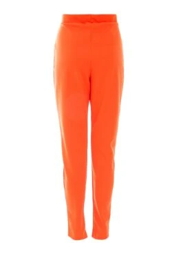 Orange Tapered Trousers -Chic Summer Shop 00100038570 ZB