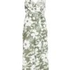 Khaki Tropical Print Culotte Jumpsuit -Chic Summer Shop 00100038589 ZM