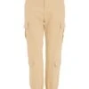 Camel Skinny Cargo Trousers -Chic Summer Shop 00100038605 ZM
