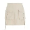 Stone Cargo Mini Skirt 1 Stone Cargo Mini Skirt -Chic Summer Shop 00100038776 ZM