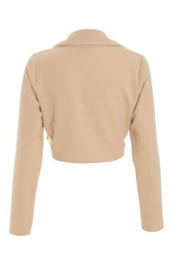 Stone Cropped Blazer -Chic Summer Shop 00100038800 ZB