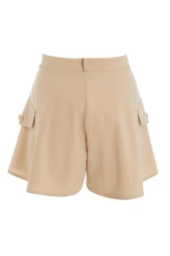 Stone High Waisted Shorts -Chic Summer Shop 00100038802 ZB
