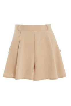 Stone High Waisted Shorts