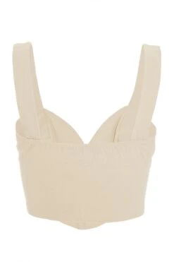 Stone Corset Crop Top -Chic Summer Shop 00100038805 ZB