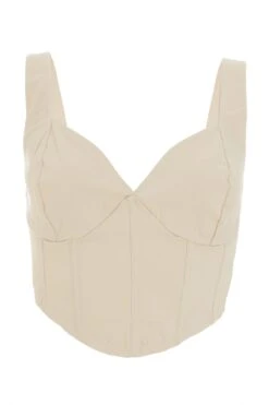 Stone Corset Crop Top