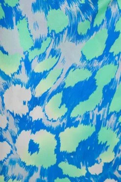 Blue Leopard Print Satin Wrap Midi Skirt 13 Blue Leopard Print Satin Wrap Midi Skirt -Chic Summer Shop 00100038903 ZS