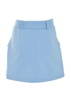 Blue Cargo Mini Skirt -Chic Summer Shop 00100038978 ZB