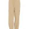 Camel Parachute Cargo Trouser -Chic Summer Shop 00100038980 ZM